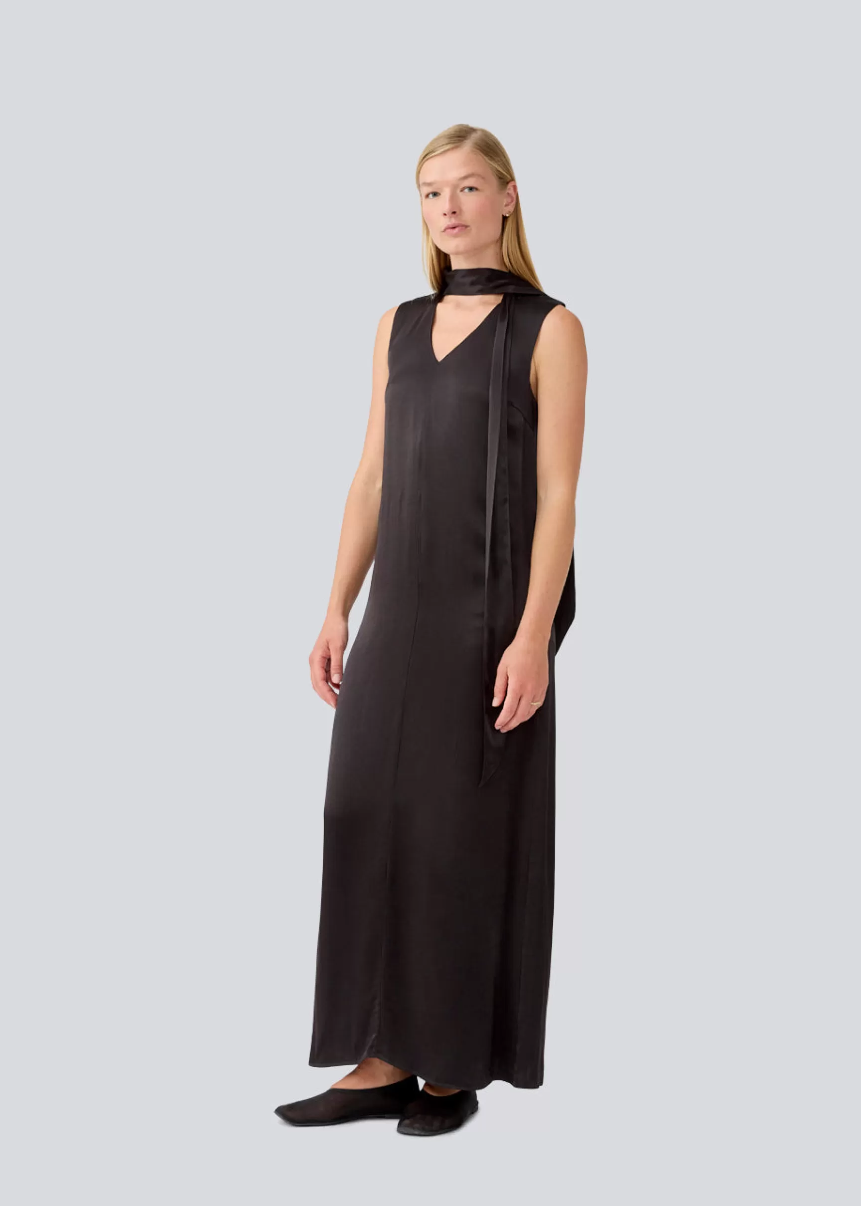 Online Modström LucillaMD long dress - Black