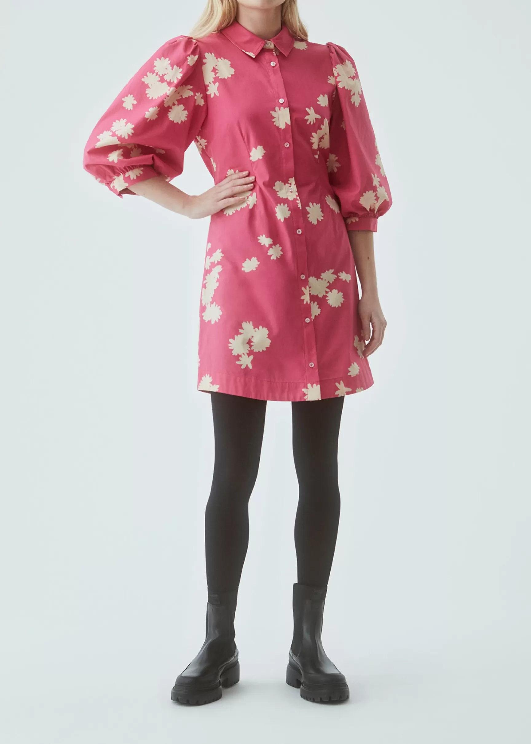 Best Modström Milan print dress - Wind Flower Pink WindFlowerPink