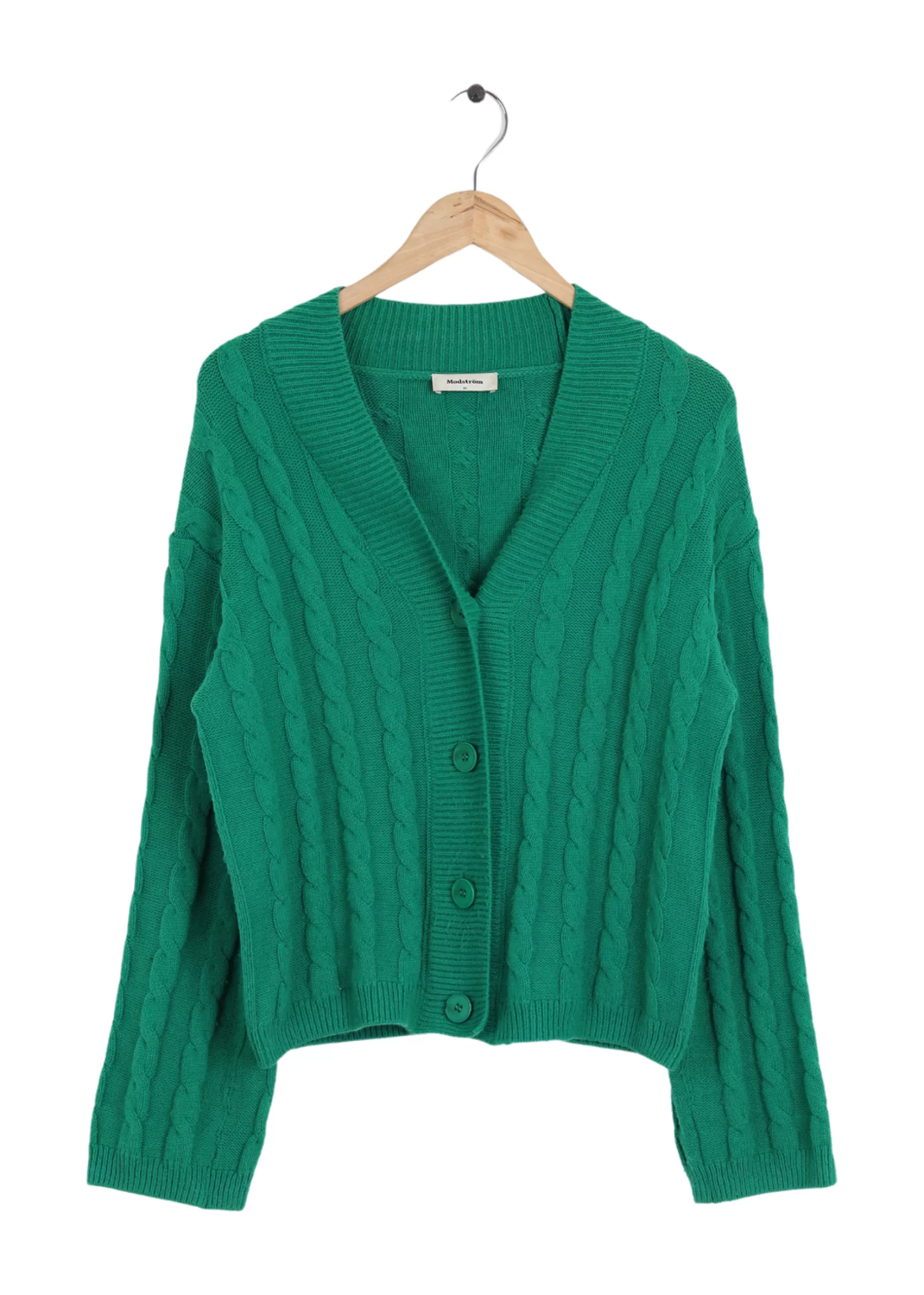 New Modström Preloved AliceMD cardigan - Green meadow Greenmeadow