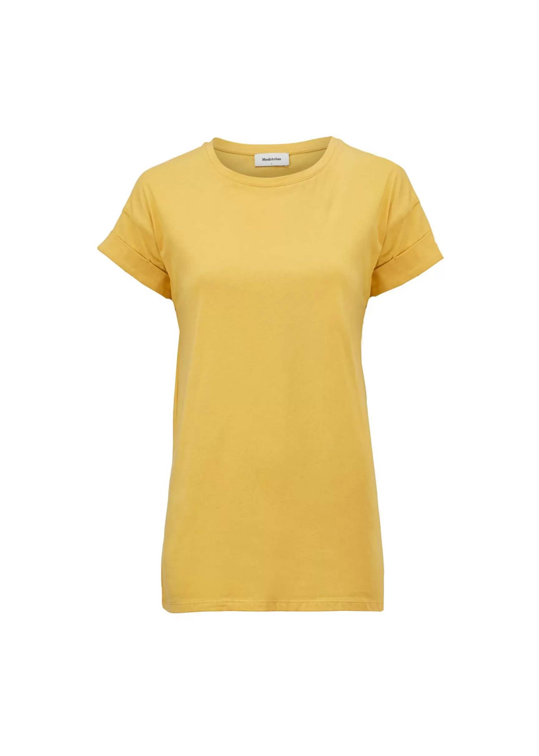 New Modström Preloved Brazil t-shirt, varen er en brugt style - Misty Yellow MistyYellow