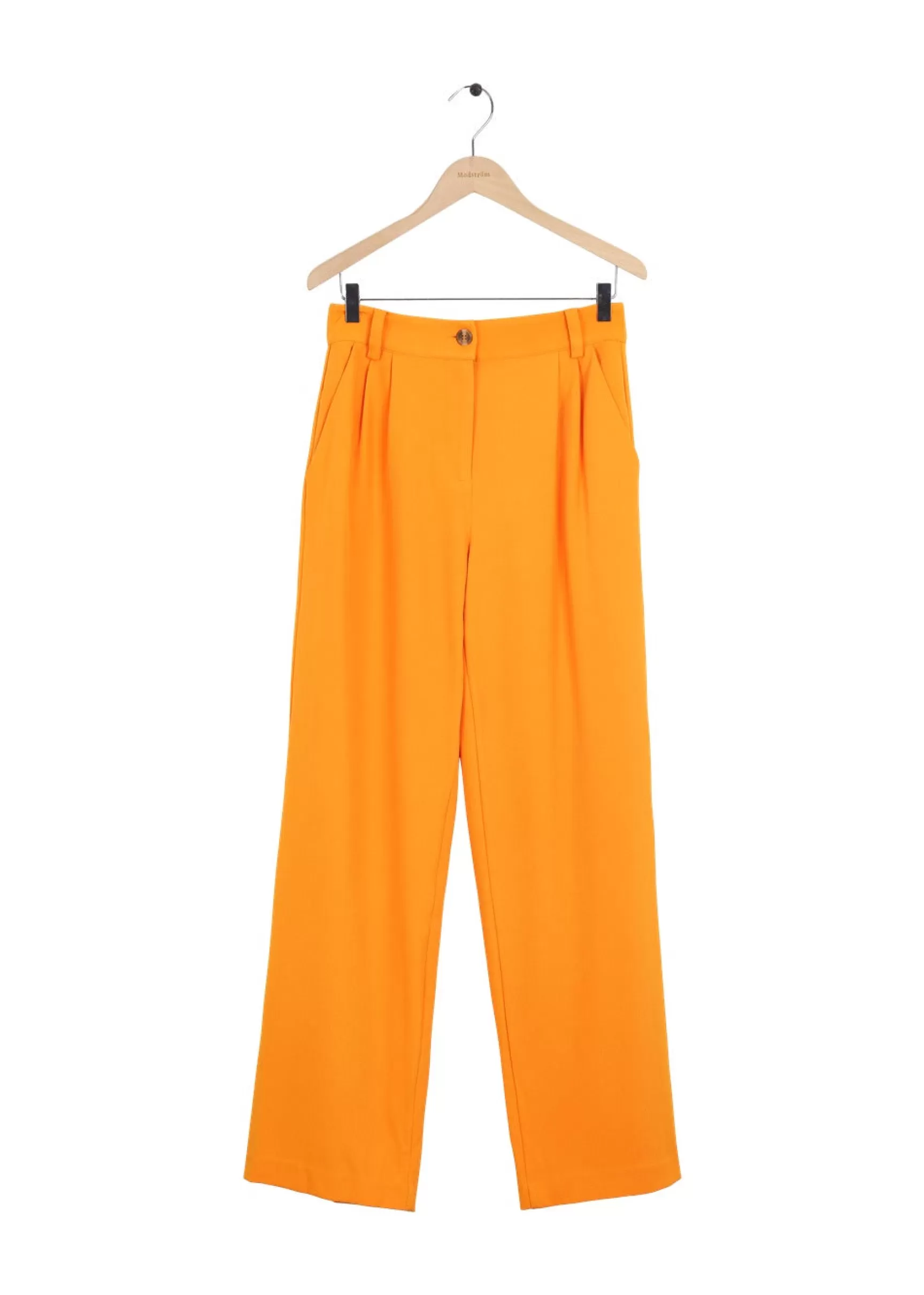 Shop Modström Preloved CayaMD pants - Vibrant Orange VibrantOrange