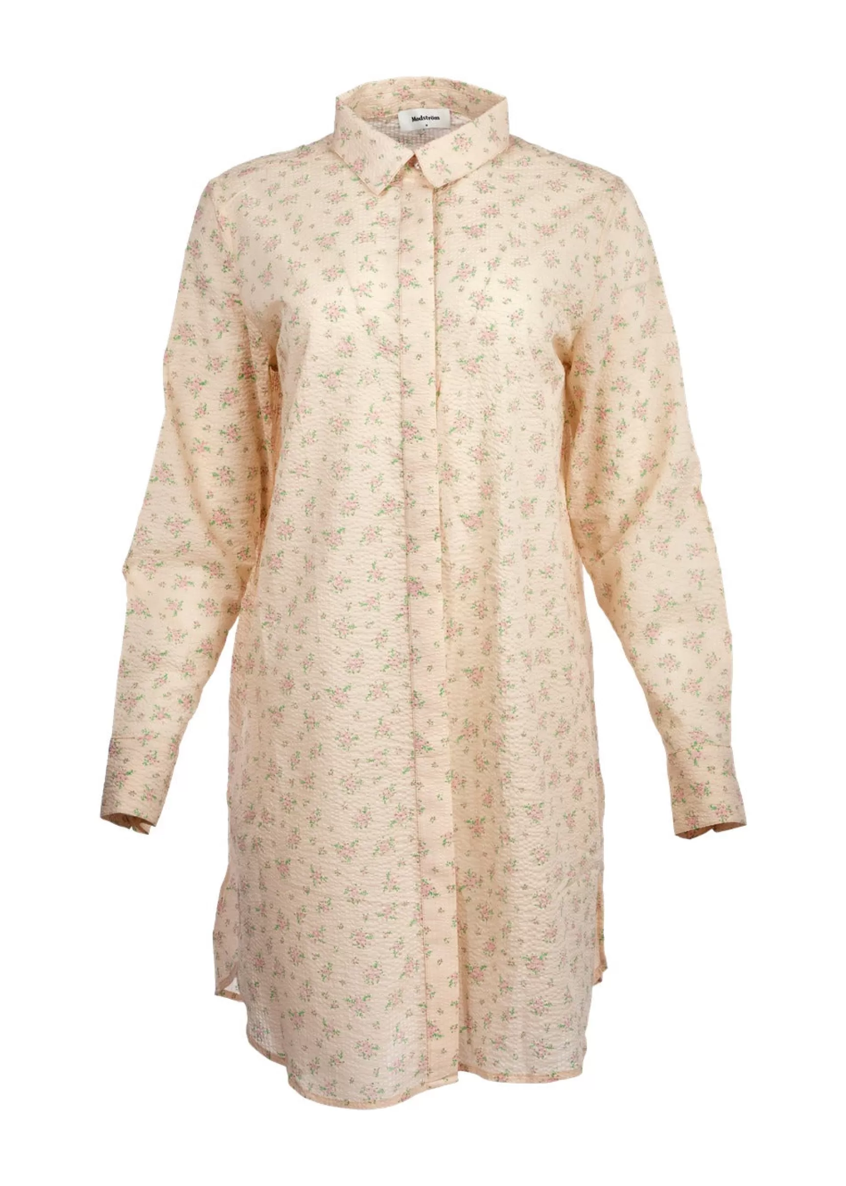 Best Sale Modström Preloved JUNA PRINT SHIRT, varen er en brugt style - Romantic Flower RomanticFlower