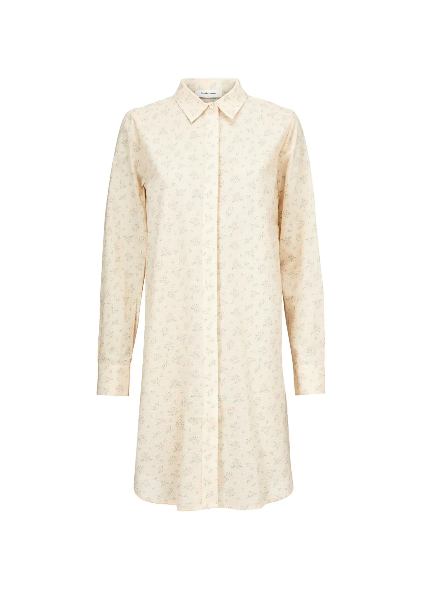 Best Sale Modström Preloved JUNA PRINT SHIRT, varen er en brugt style - Romantic Flower RomanticFlower