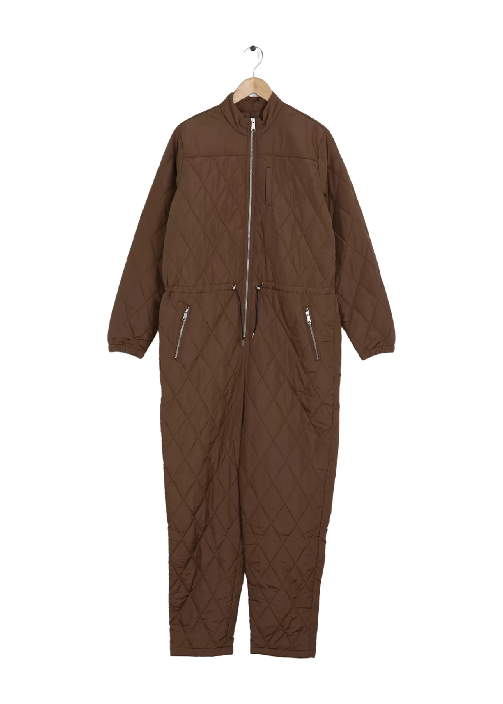 Shop Modström Preloved Krystal padded jumpsuit - Chipmunk