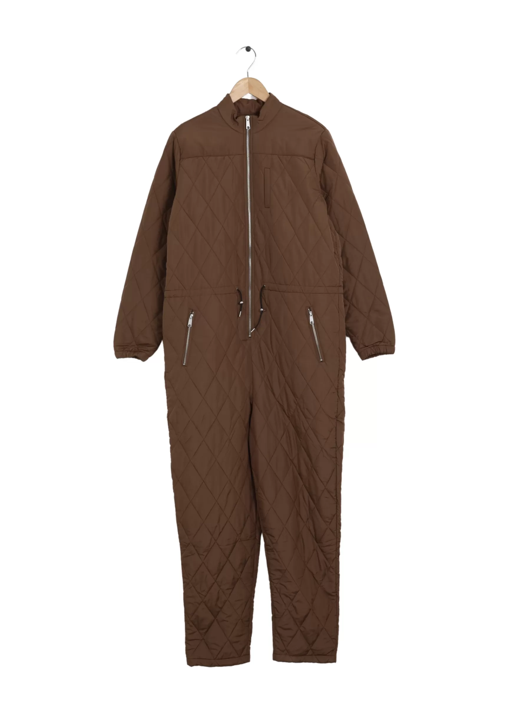 New Modström Preloved Krystal padded jumpsuit - Chipmunk