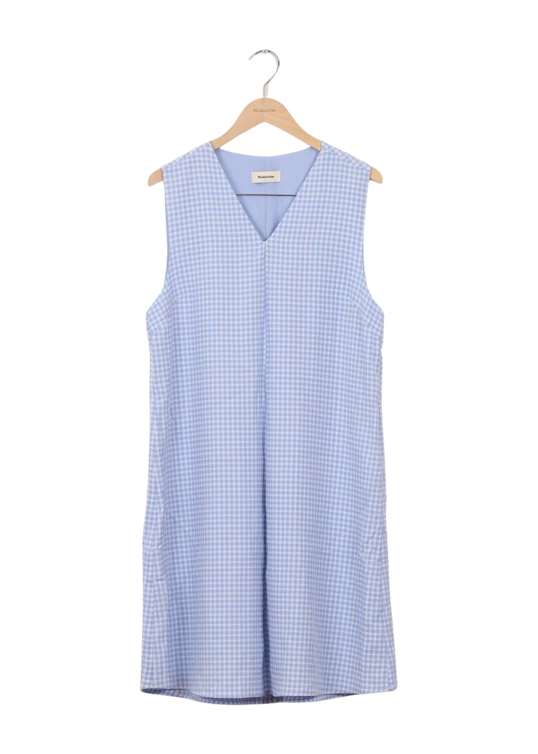 Fashion Modström Preloved RimmeMD dress - Light blue check Lightbluecheck