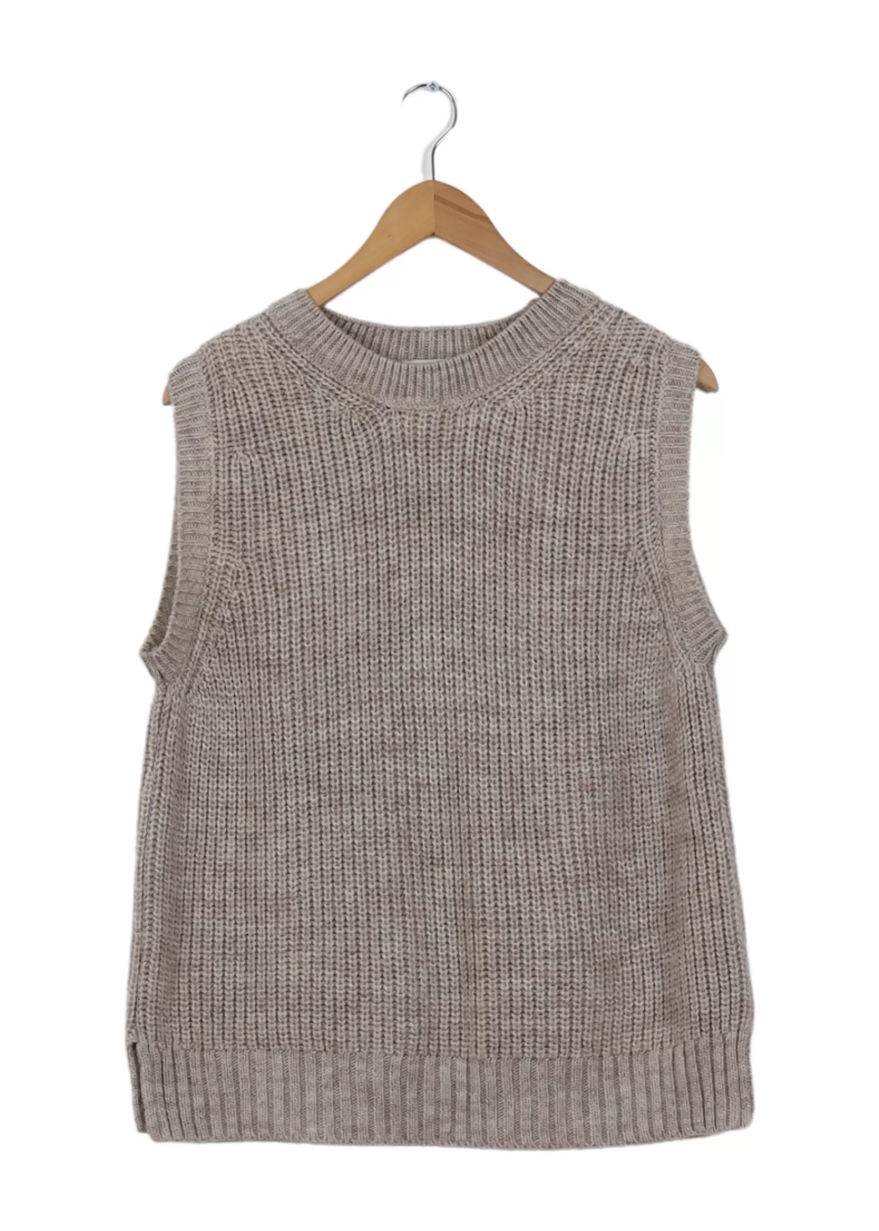 Fashion Modström Preloved Timme vest - Light Grey Melange LightGreyMelange