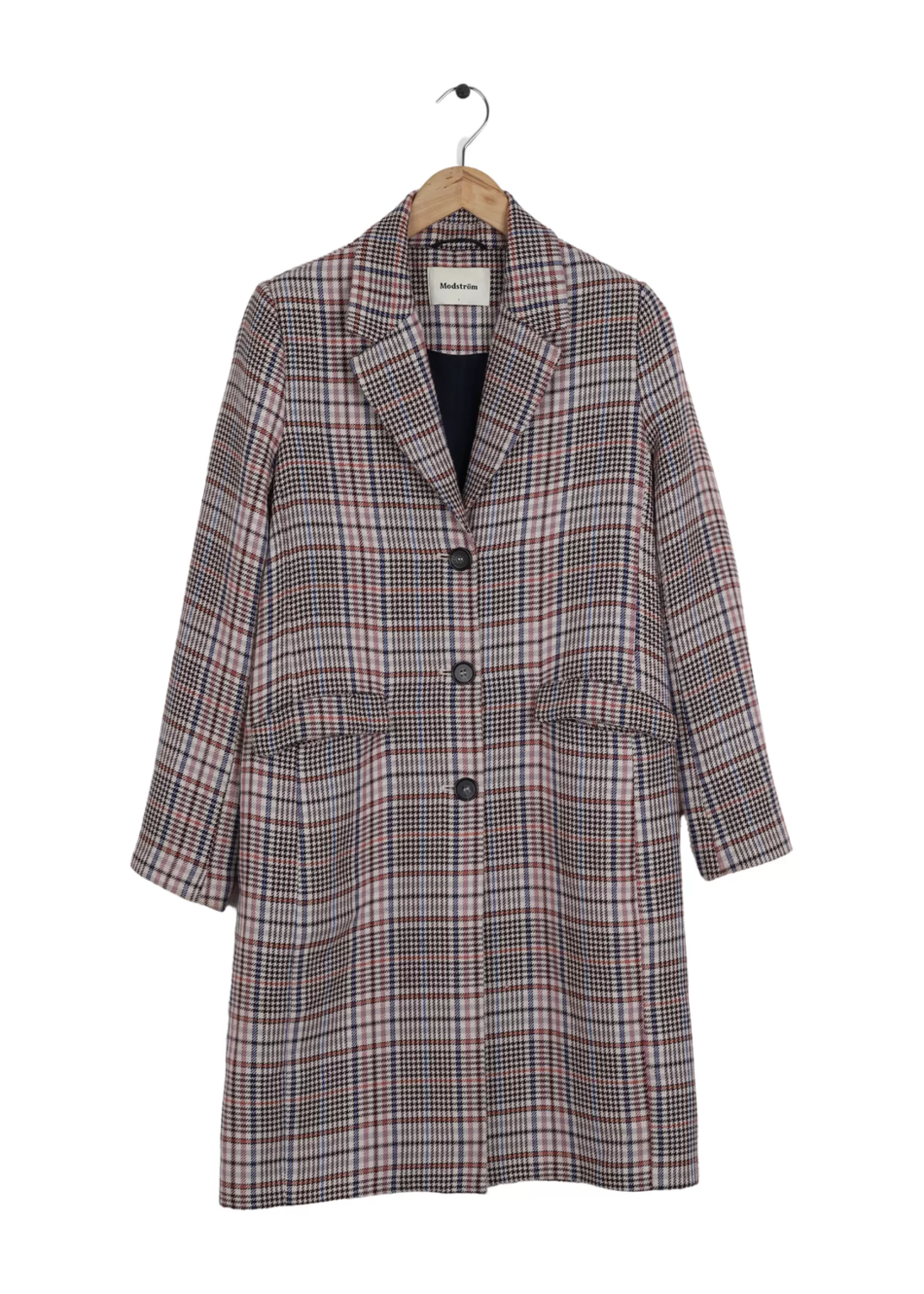 Cheap Modström Preloved Yvette jacket - Pink Check PinkCheck