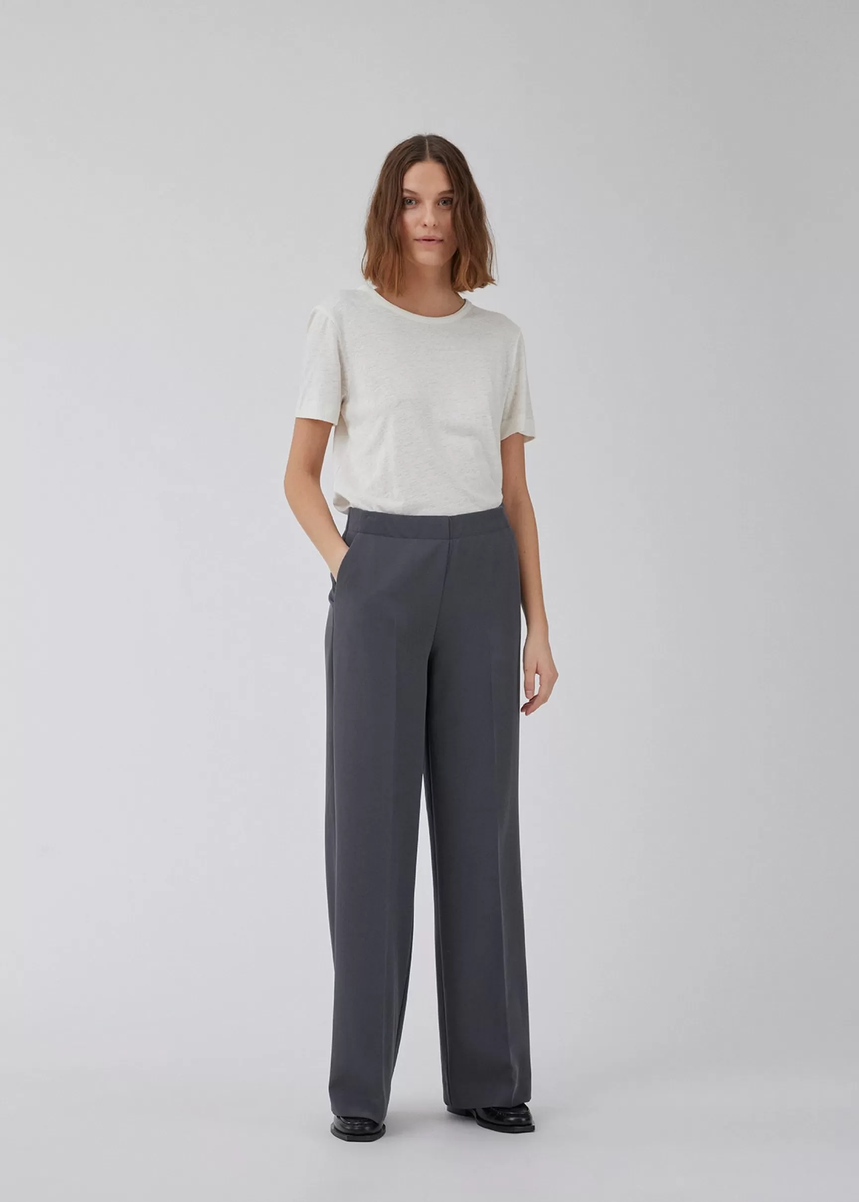 Best Sale Modström Nelli pants - Iron Gate IronGate