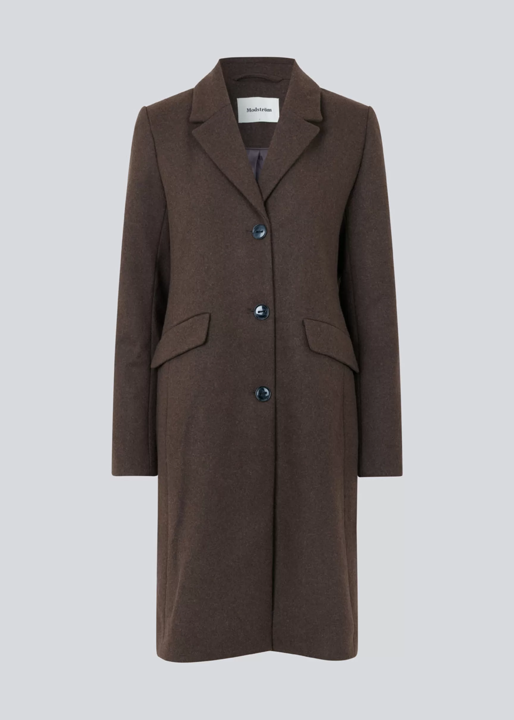 Outlet Modström Pamela coat - Dark Coffee DarkCoffee