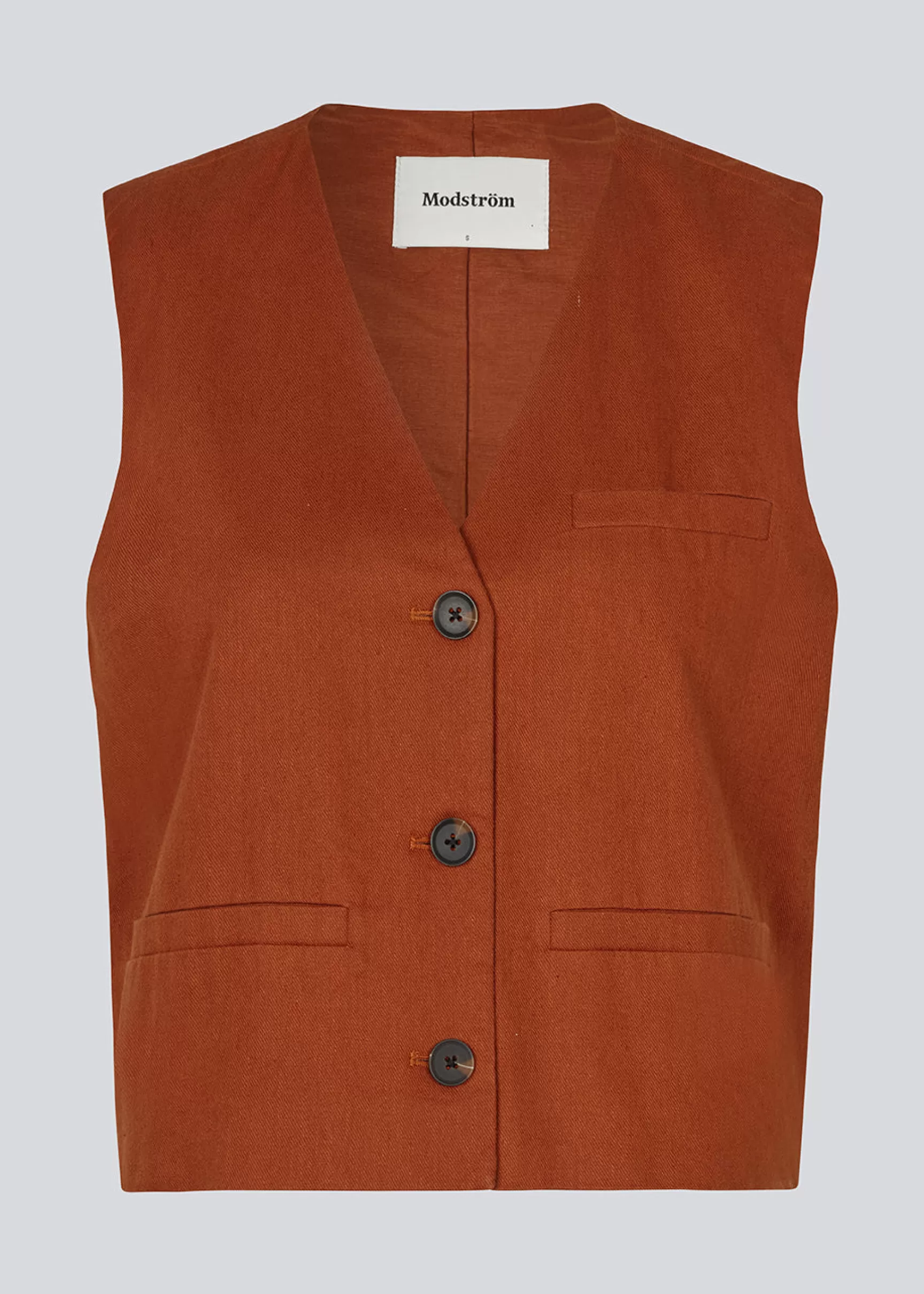 Flash Sale Modström ParkMD vest - Brandy Brown BrandyBrown