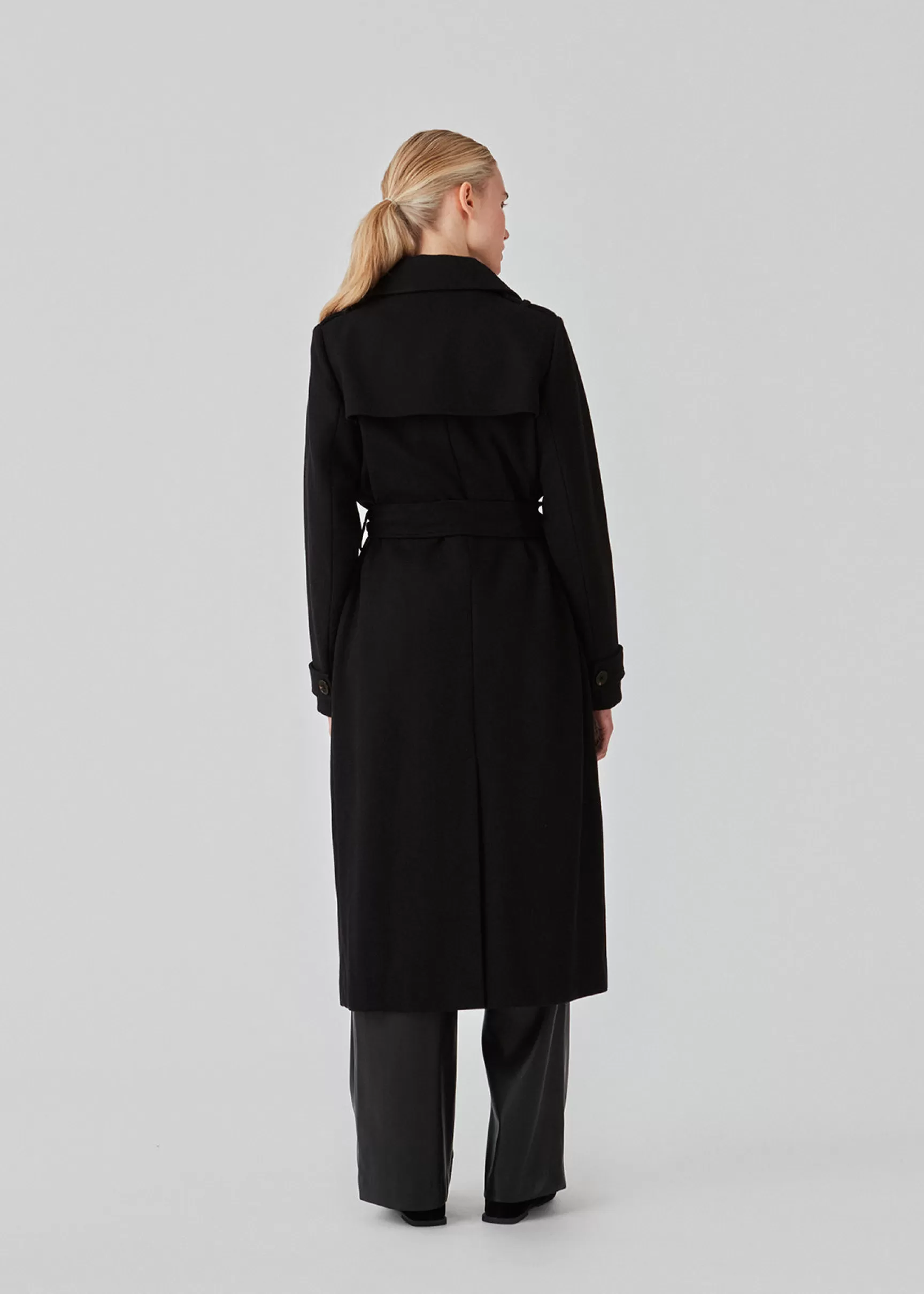 Shop Modström ShayMD coat - Black