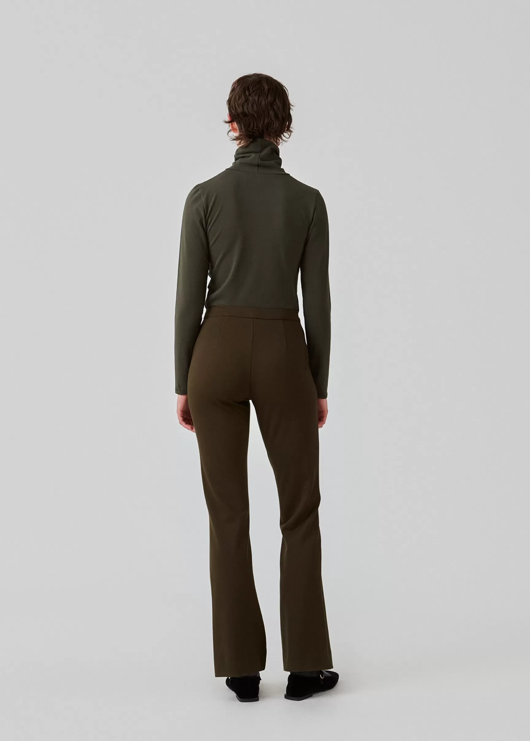 Discount Modström Tanny flare pants - Deep Pine DeepPine