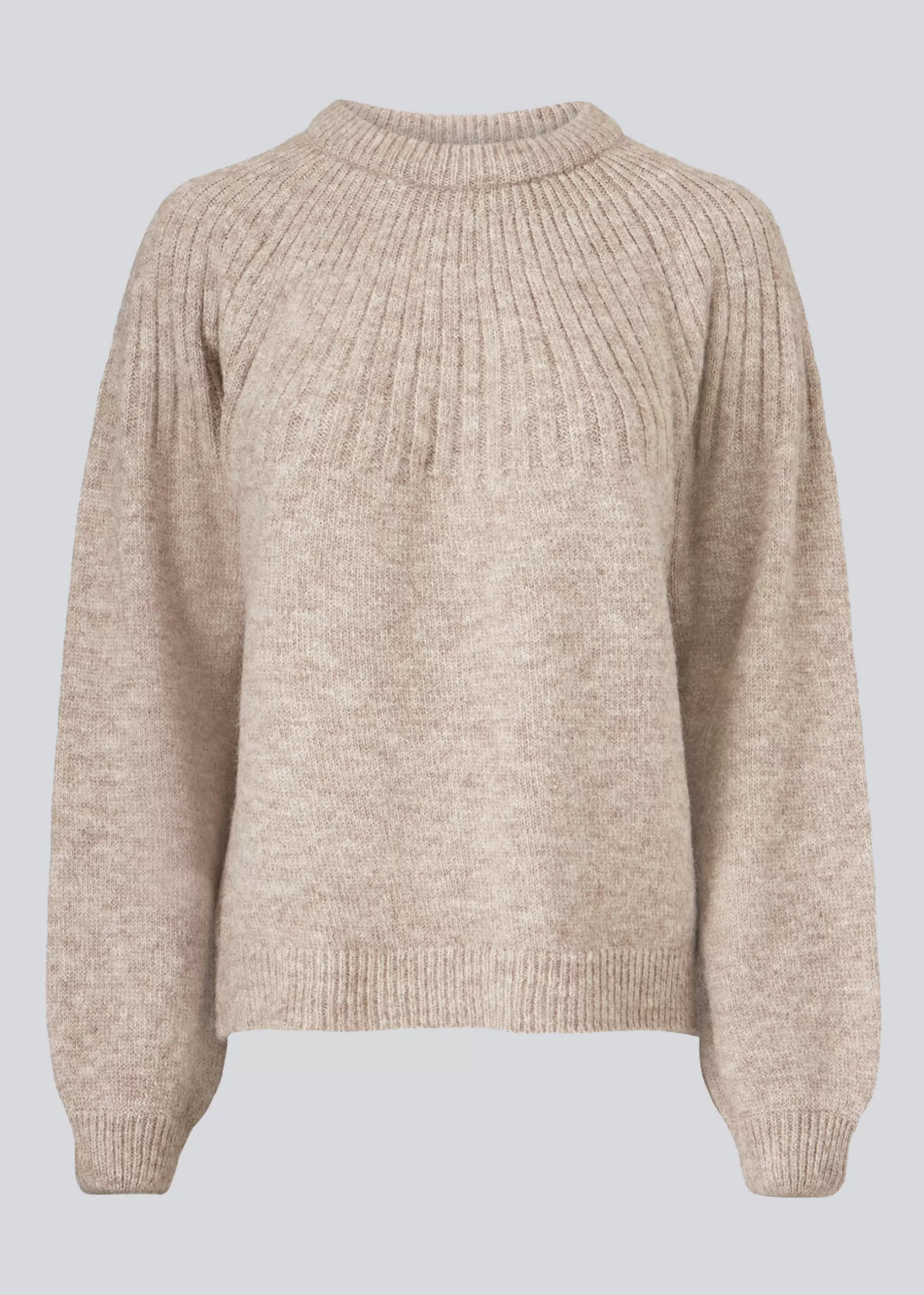 Flash Sale Modström Truce o-neck - Beige melange Beigemelange