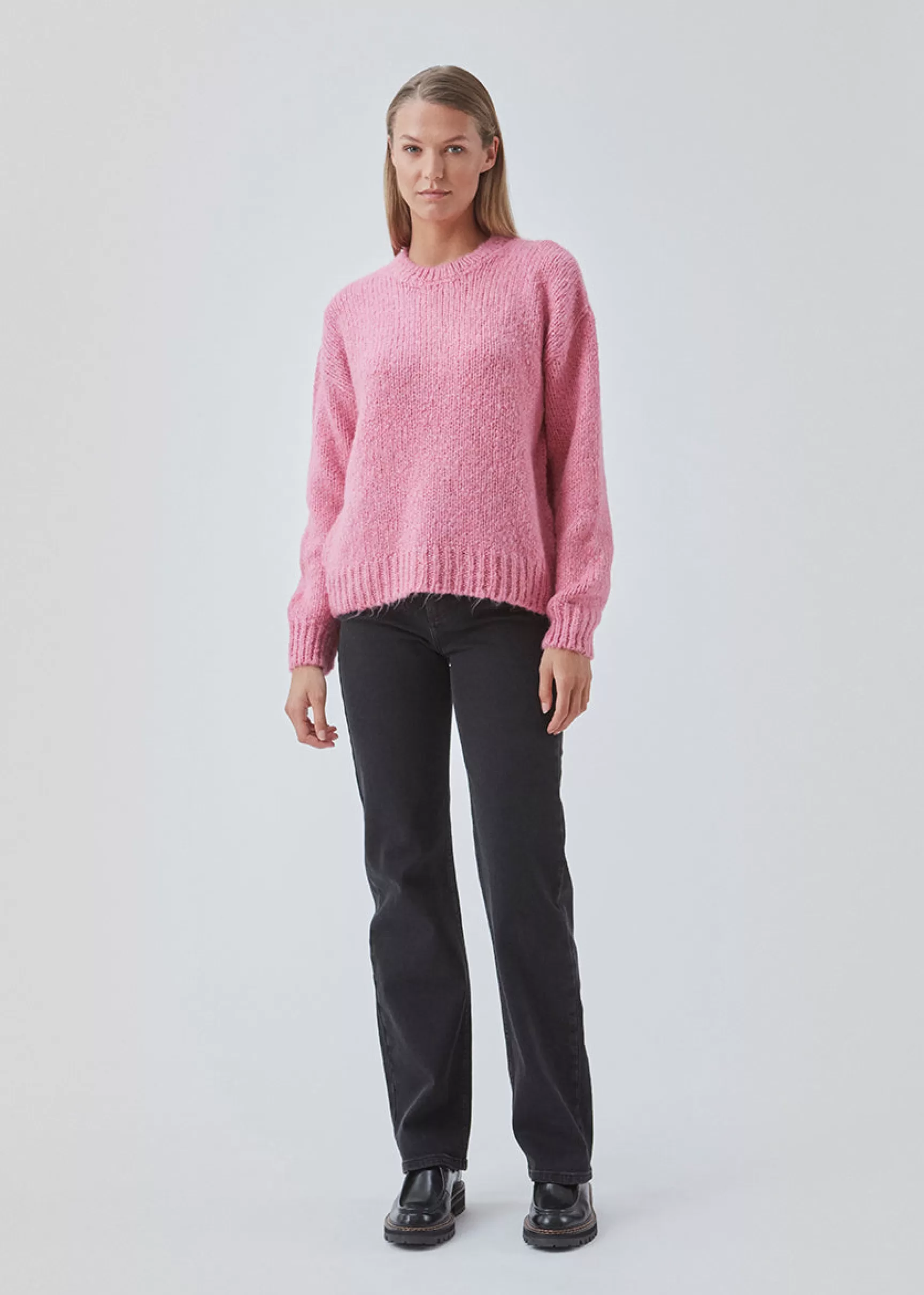 Online Modström Valentia o-neck - Cosmos Pink CosmosPink